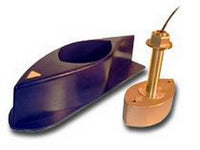 Furuno 526T-HDD Bronze Broadband Thru-Hull Transducer w/Temp, Built-In Diplexer & Hi-Speed Fairing Block 1kW (10-Pin)