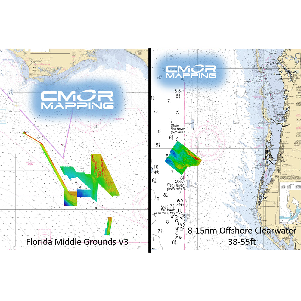 Cmor Furuno CMOR Mapping - Florida Middle Grounds f/TZT2 & TZT3 | NVN Marine