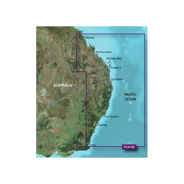 Garmin BlueChart® g2 Vision® HD - VPC414S - Mackay to Twofold Bay - microSD™/SD™