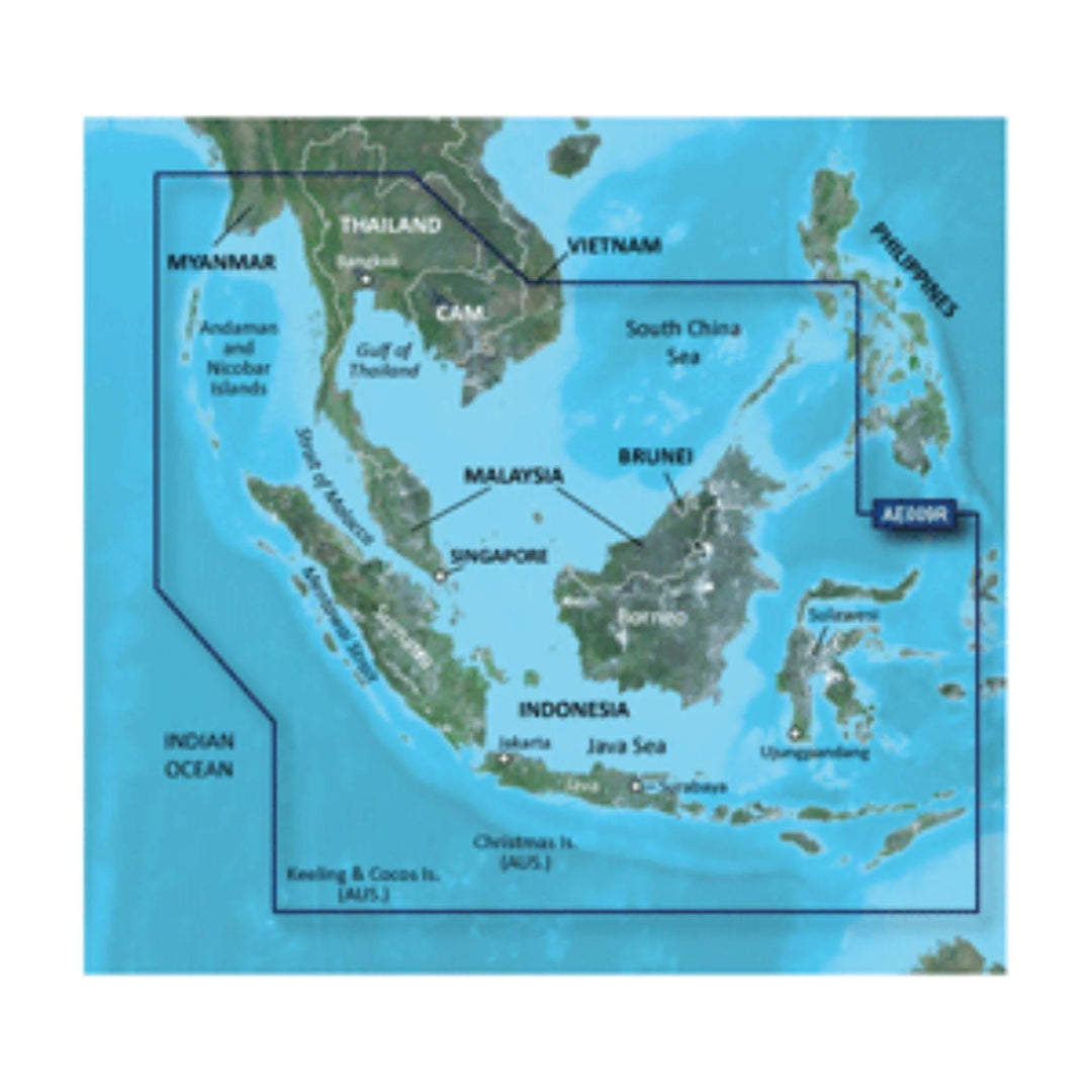 Garmin BlueChart® g2 Vision® HD ー VUS513L ー Jacksonville ー Bahamas