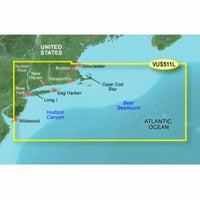 Garmin BlueChart® g3 Vision® HD - VUS511L - Boston - Norfolk - microSD™/SD™