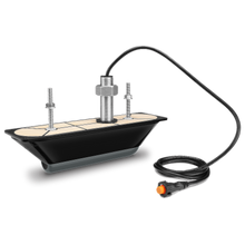 Garmin GT30-TH SS Thru-Hull DownVü/SideVü Scanning Transducer w/Temp f/Hull Deadrises Less Than 5°