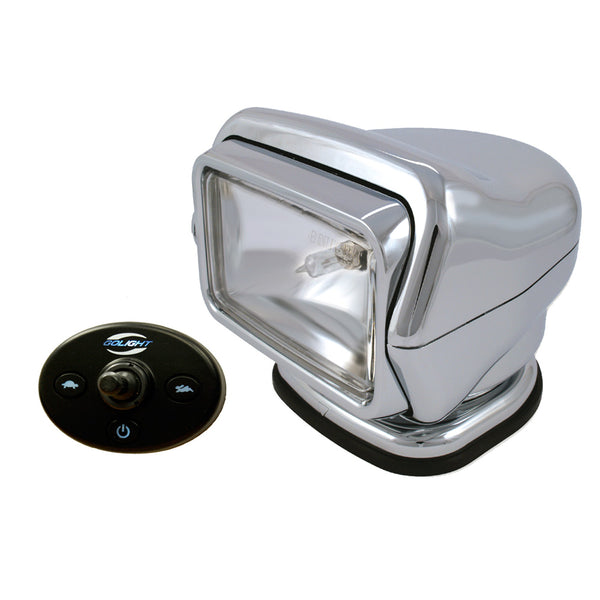 Golight Stryker Searchlight 12V - Wired Dash Control w/ 20' Wire Harness - Chrome
