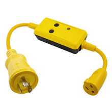 Hubbell HBL105GF 15A Female To 30A Male W/Gfci Protection