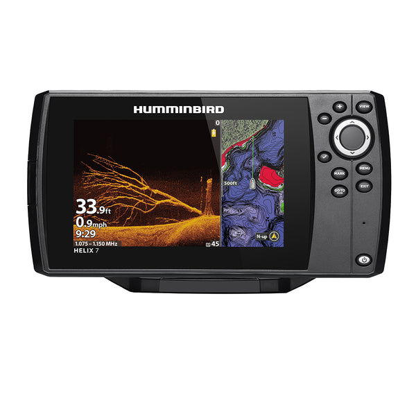 Humminbird HELIX® 7 CHIRP MEGA DI Fishfinder/GPS Combo G3N w/Transom Mount Transducer