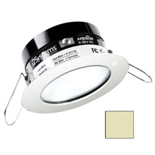 i2Systems Apeiron PRO A503 - 3W Spring Mount Light - Round - Warm White - White Finish