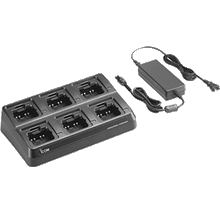 Icom 6 Gang Charger w/AC Adapter f/M85 & M85IS