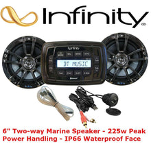 Infinity MPK250 Package w/two (2) INF622 Chrome Speakers