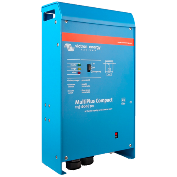 Victron Energy Inv/Chgr, Multi+ Compact, 24V 2000VA 50A