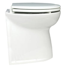 Jabsco 17" Deluxe Flush Fresh Water Electric Toilet - 12V