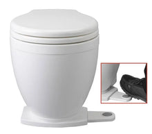 Jabsco Lite Flush Electric 12V Toilet w/Footswitch