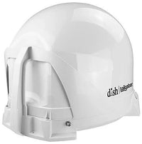 KING DISH® Tailgater® Satellite TV Antenna Bundle w/DISH® Wally® HD Receiver & Cables