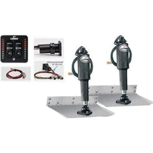 Lenco 12" x 12" Standard Trim Tab Kit w/LED Integrated Switch Kit 12V