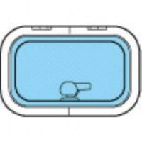 Lewmar Size 20 Low Profile Hatch Flange Base