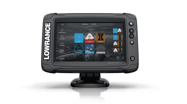 Lowrance ELITE7 Ti2 US Inland Med/High Skimmer, Active Imaging and Y-Cable