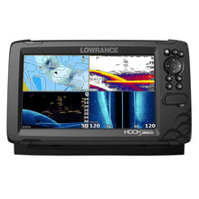 Lowrance HOOK Reveal 9 Chartplotter/Fishfinder w/TripleShot Transom Mount Transducer & US Inland Charts