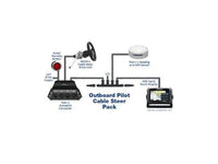 Lowrance Outboard Pilot Cable Steer Pack