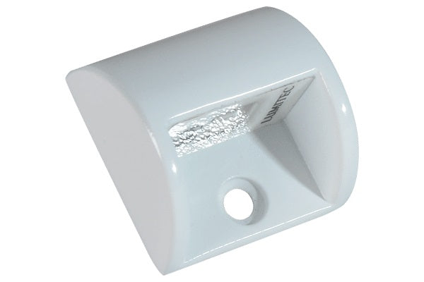 Lumitec Andros Courtesy/Accent Blue LED Light White Housing 12v 4 Pack