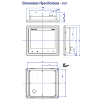 Maretron DSM570 5.7" High Resolution Color Display w/Black Enclosure