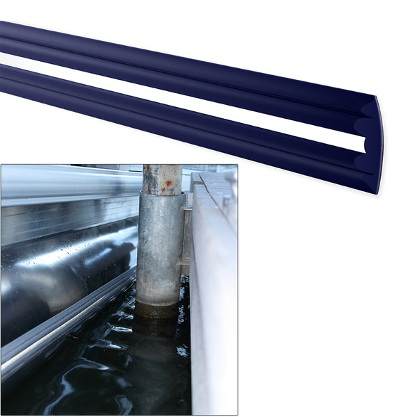 Megaware PontoonGuard® - 40' Kit - (2) 20' Guards f/Pontoon Up To 25' - Blue
