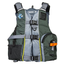 MTI Calcutta Fishing Life Jacket - Green/Grey