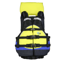 MTI Explorer V Rafting Life Jacket - Blue/Yellow