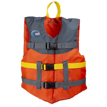 MTI Youth Livery Life Jacket - Orange/Carbon - 50-90lbs