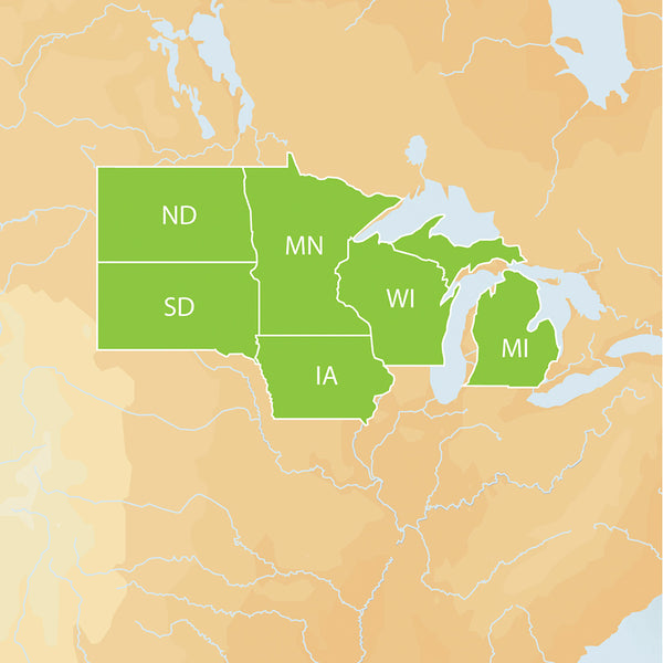 Navionics HotMaps Platinum Lake Maps - North - microSD™/SD™