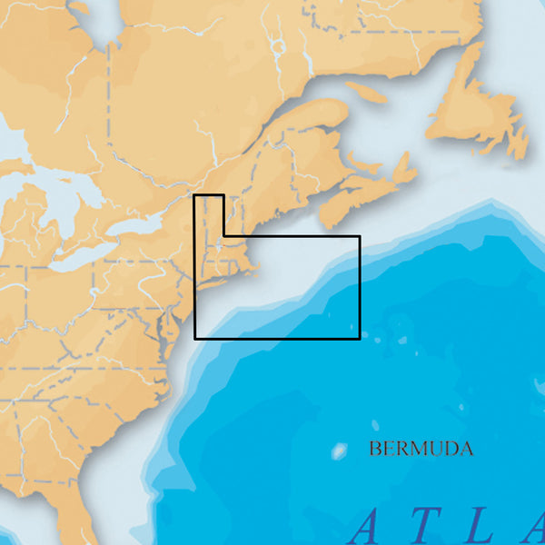 Navionics Platinum+ Boston and New York - microSD™/SD™