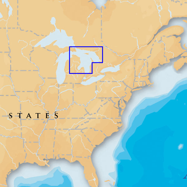 Navionics Platinum+ - Lake Huron - microSD™/SD™