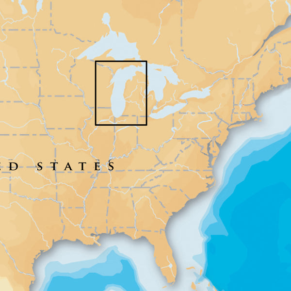 Navionics Platinum+ - Lake Michigan - microSD™/SD™