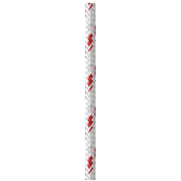 New England Ropes 1/2" x 600' Sta-Set Polyester Cover w/Polyester Braided Core - Red Fleck