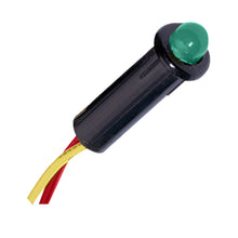 Paneltronics <sup>5</sup>⁄<sub>32</sub>" LED Indicator Light - 12-14VDC - Green