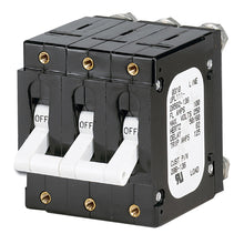 Paneltronics 'C' Frame Magnetic Circuit Breaker - 100 Amp - Triple Pole - White