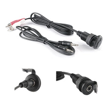 Poly-Planar 3.5mm Panel Mount Adapter - Grey