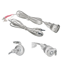 Poly-Planar 3.5mm Panel Mount Adapter - White