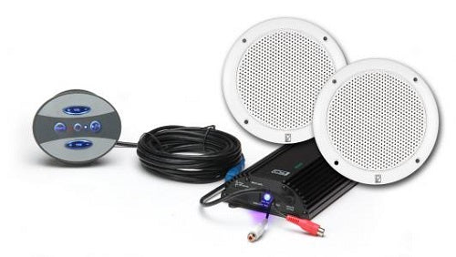 Polyplanar BT-KIT-4W Amplifier With Speakers