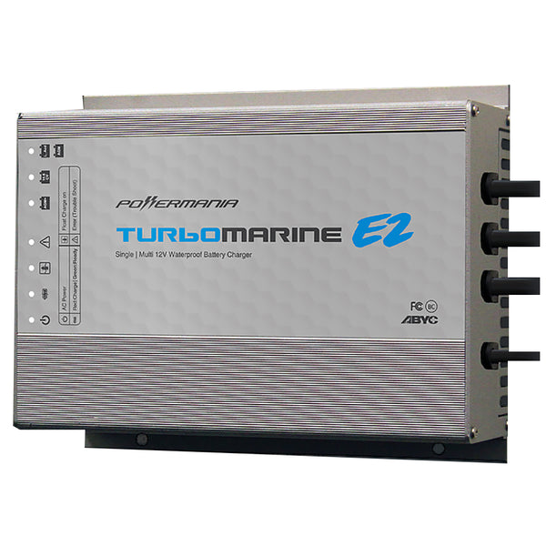 Powermania Turbo M315E2 15 Amp 3-Bank 12VDC Waterproof Charger
