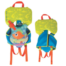 Puddle Jumper Infant Hydroprene™ Life Vest - Orang/Green/Blue Fish - Under 30lbs