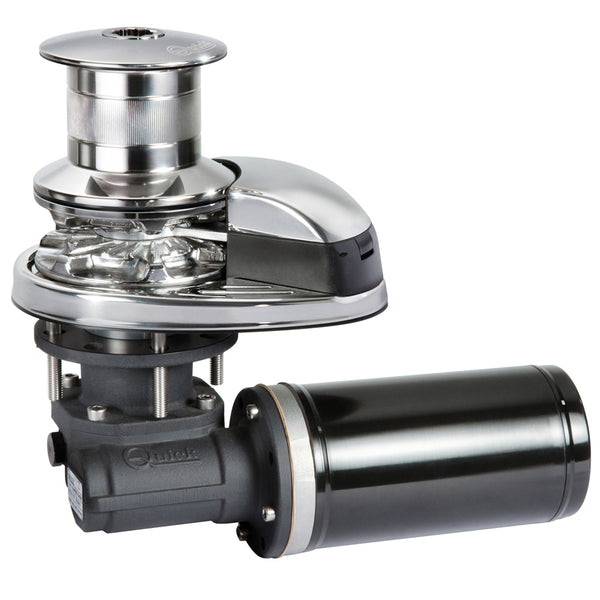 Quick Prince DP2 712D Windlass w/Drum 700W - 12V - 7mm or ¼" Gypsy