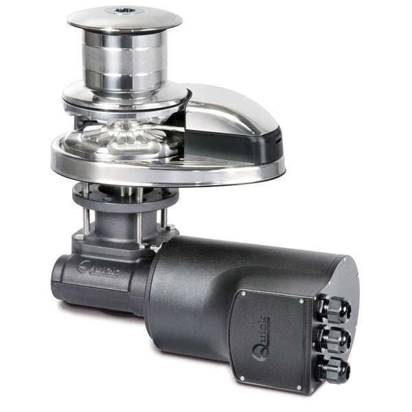 Quick Prince DP3 1512D Windlass w/Drum 1500W - 12V - 10mm or ⅜" Gypsy