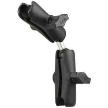 RAM Mount Double Socket Arm w/Dual Extension & Ball Adapter