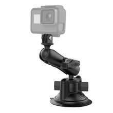 RAM Mount RAM® Twist-Lock™ Suction Cup Mount w/Universal Action Camera Adapter