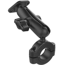 RAM Mount Torque™ 1-1/8" - 1-1/2" Diameter Handlebar/Rail Base w/1" Ball, Medium Arm & Diamond Ball Plate