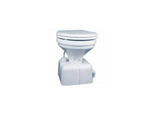 Raritan Crown Head™ Hi-Boy - White - Household Style - 90° Discharge - 12v