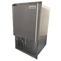 Raritan Icerette Automatic Ice Cube Maker - Stainless Steel - 115v - Built-in Flange Mount