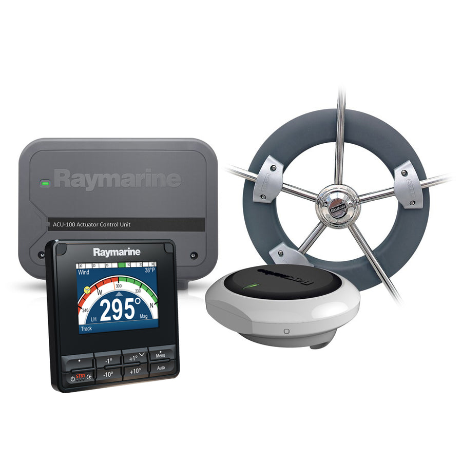 Raymarine EV-100 ホイールエボリューション オートパイロット。 raymarine-ev-100-wheel-1_900x.