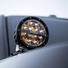 RIGID Industries 360-Series 6" LED Off-Road Fog Light Spot Beam w/Amber Backlight - Black Housing
