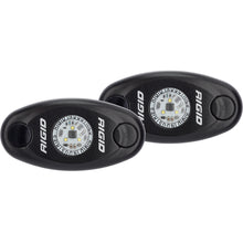 RIGID Industries A-Series Low Power Black Housing/White Light - Pair