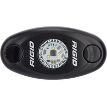 RIGID Industries A-Series Black Low Power LED Light - Single - Neon White